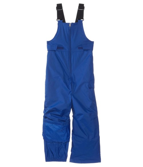 Columbia Kids, Unisex, Snowslope™ III Bib (Little Kid/Big Kid), Mountain Blue, Large, Big Kid