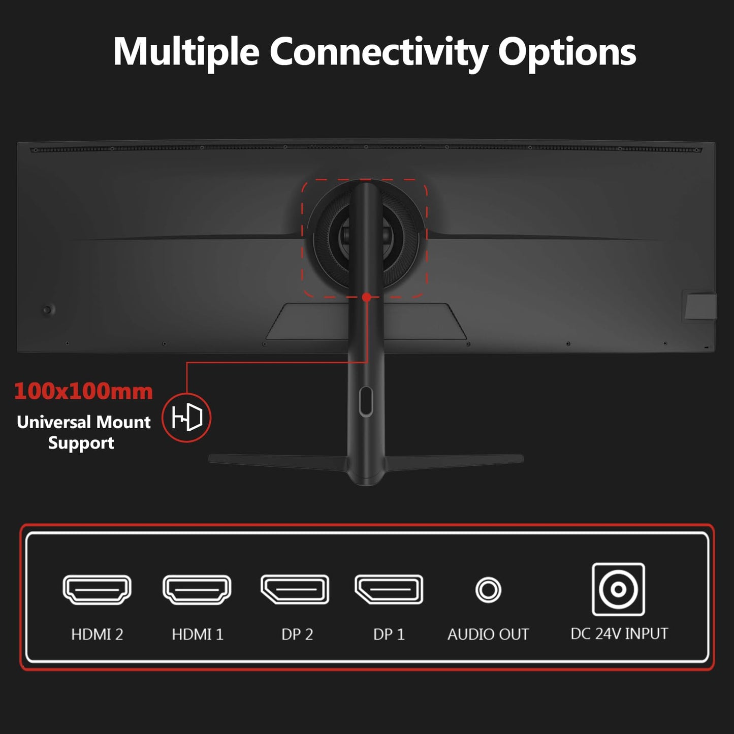 5K Monitor, Z-Edge 40 inch Ultrawide Curved Gaming Monitor, UHD 5120x2160 IPS Computer Monitor, 300 cd/m², 120Hz Refresh Rate, 1ms Response Time, UG40 2*HDMI(2.1) 2*DP(1.4) with Speakers