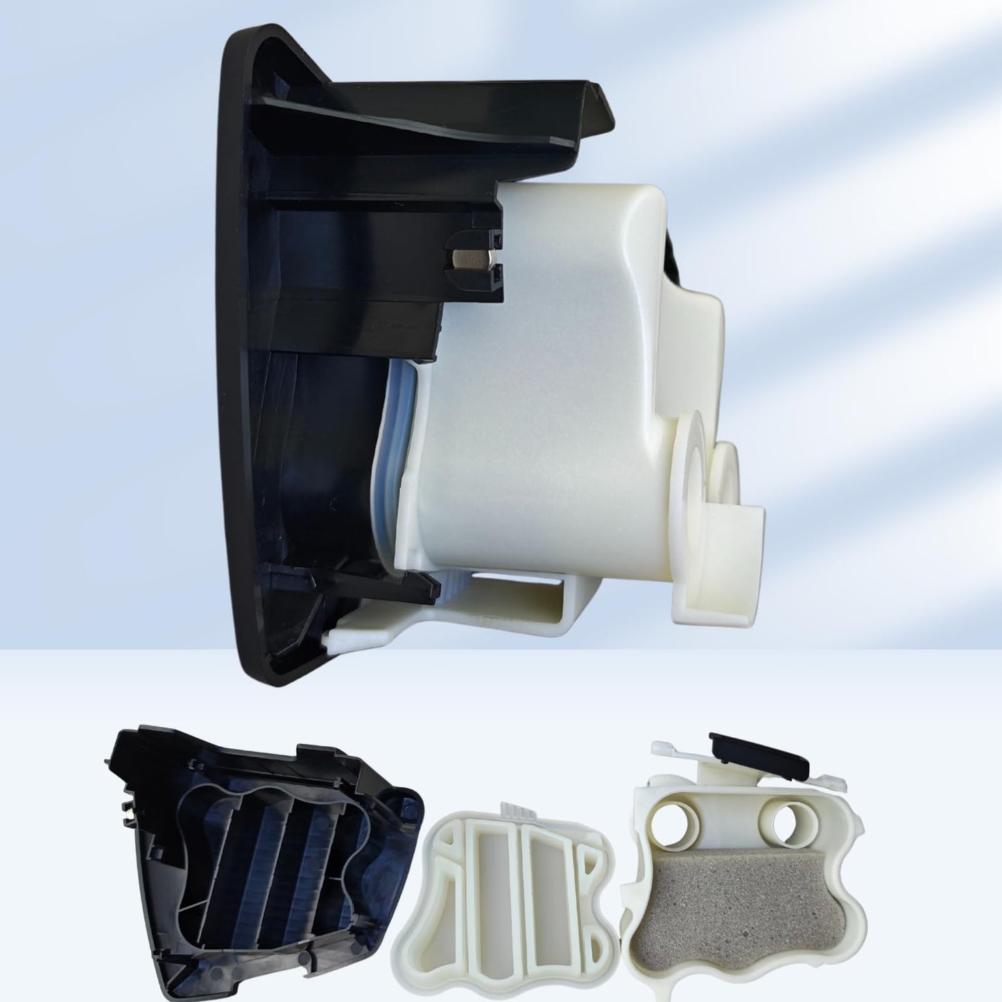 LOEJLN Side Cover for AirSense 10 & AirCurve 10,Snap On Cover - Leak Resistant, Quiet, Portable Travel Design, Easy to Remove & Clean