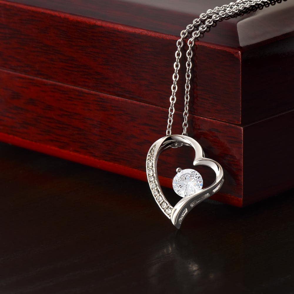 Meaningful Necklace for Mom from Son – I Love You Necklace, Christmas Gift, Sentimental Mother's Day Gift for Mom from Son, Unique Moms Birthday Gift Ideas (Luxury Box, White)
