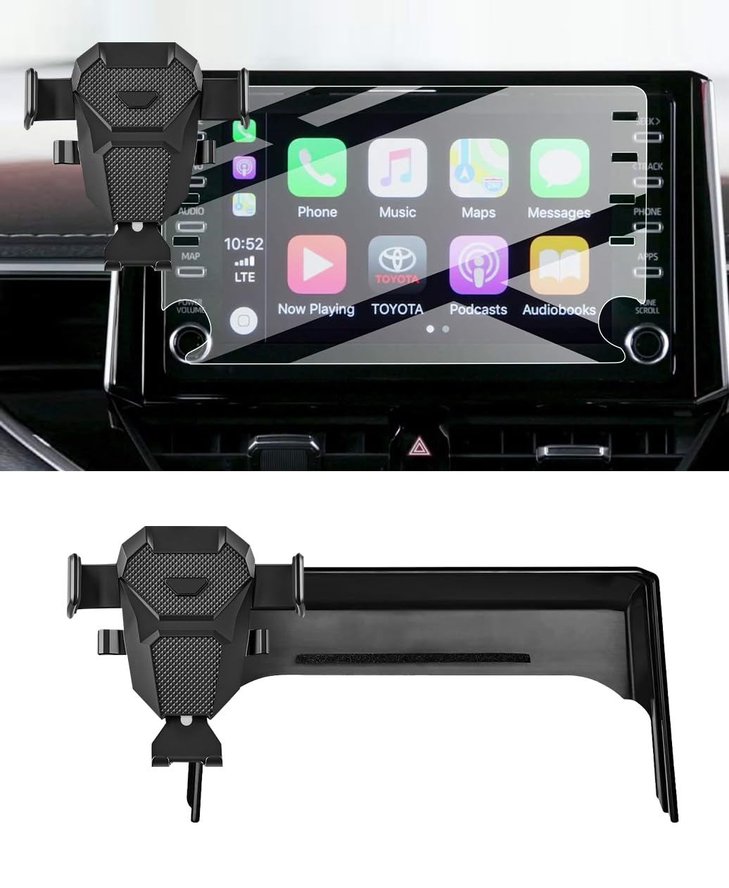 Kephth Car Phone Holder For Toyota Corolla/Corolla Cross Accessories 2019 2020 2021 2022 2023 2024 2025 Dash Mount Cell Phone Ho