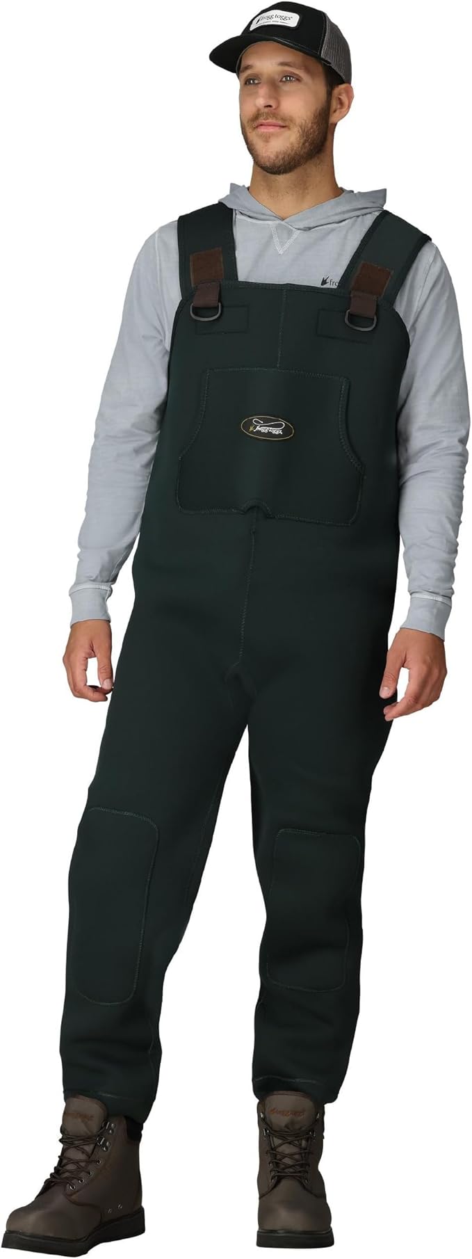 FROGG TOGGS Men's Amphib Stockingfoot Neoprene Waterproof Fishing Chest Wader for Fishing
