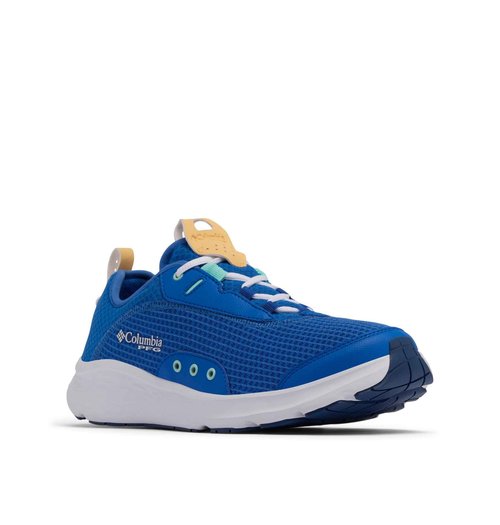Columbia Mens PFG Castback Non Slip Boat Shoe, Vivid Blue/Cocoa Butter, 13
