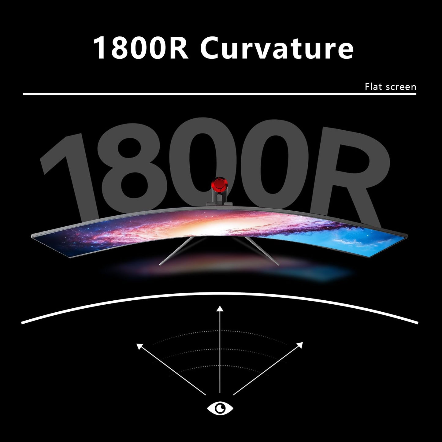 INNOCN Ultrawide 49" Curved 3840 x 1080P 144Hz 32:9 Monitor, Screen Split PIP PBP for Workflow/Gaming, R1800, 99% sRGB, HDR400, USB C, DisplayPort, HDMI, Speakers, Adjustable, Black (HDMI+DP Cable)