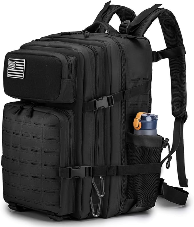 COSCOOA 50L Military Tactical Backpack for Men,Water Resistant Day Backpack Molle Army 3 Days Assault Pack Bug Out Bag,Hea...