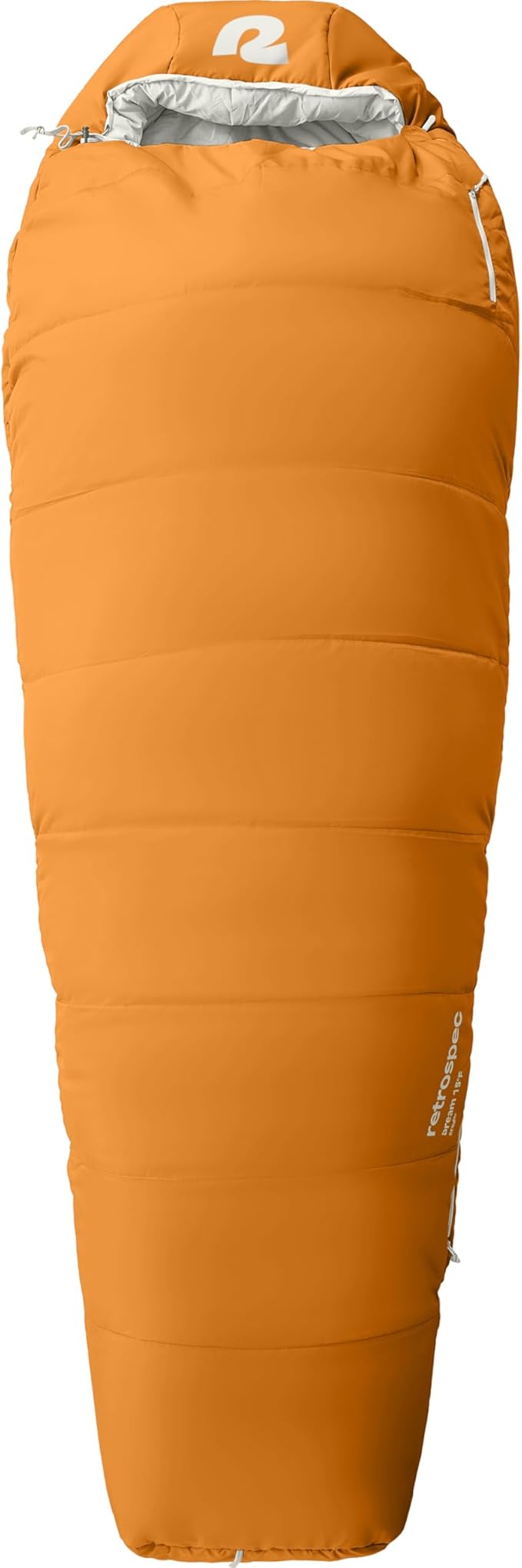 Retrospec Dream Mummy Sleeping Bag - 5, 15, & 30°F Cold Weather Camping & Travel Essential Gear with Water - Resistant She...