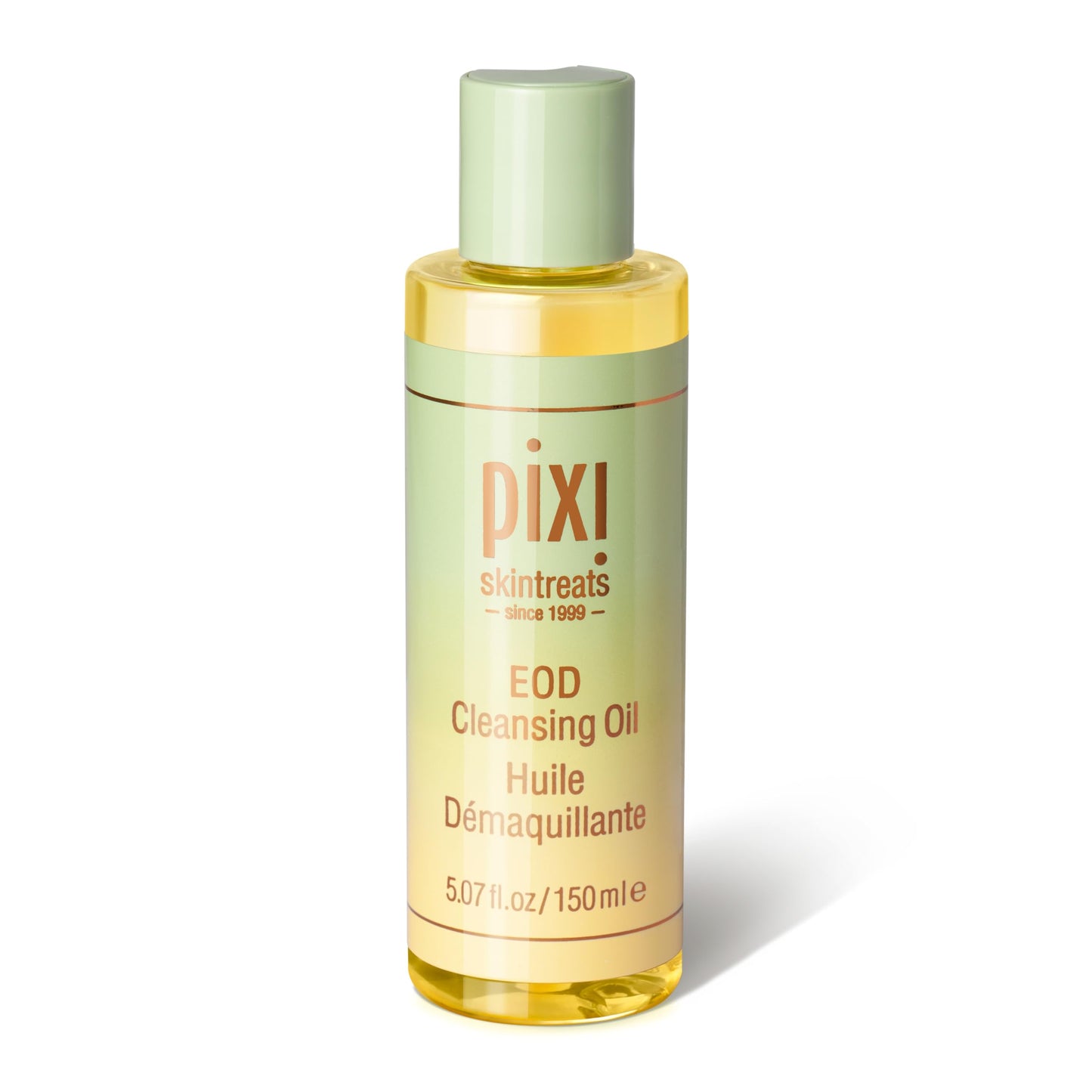 Pixi Beauty EOD Cleansing Oil,Plant-based Makeup & Sunscreen Remover, Argan Oil & Soybean Oil Nourishing and Hydrating 5.07 fl.o