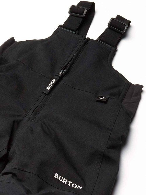Burton Youth Toddlers' Maven Water Proof Snow Bib Pants (Toddler, 18m, Black)