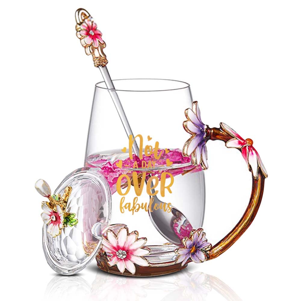 Luka Tech Birthday Gifts for Women, Not A Day Over Fabulous Unique Friendship Gifts for Women,Happy Birthday Gifts Ideas for Her,Friend,Mom, Female,Sister,coworker