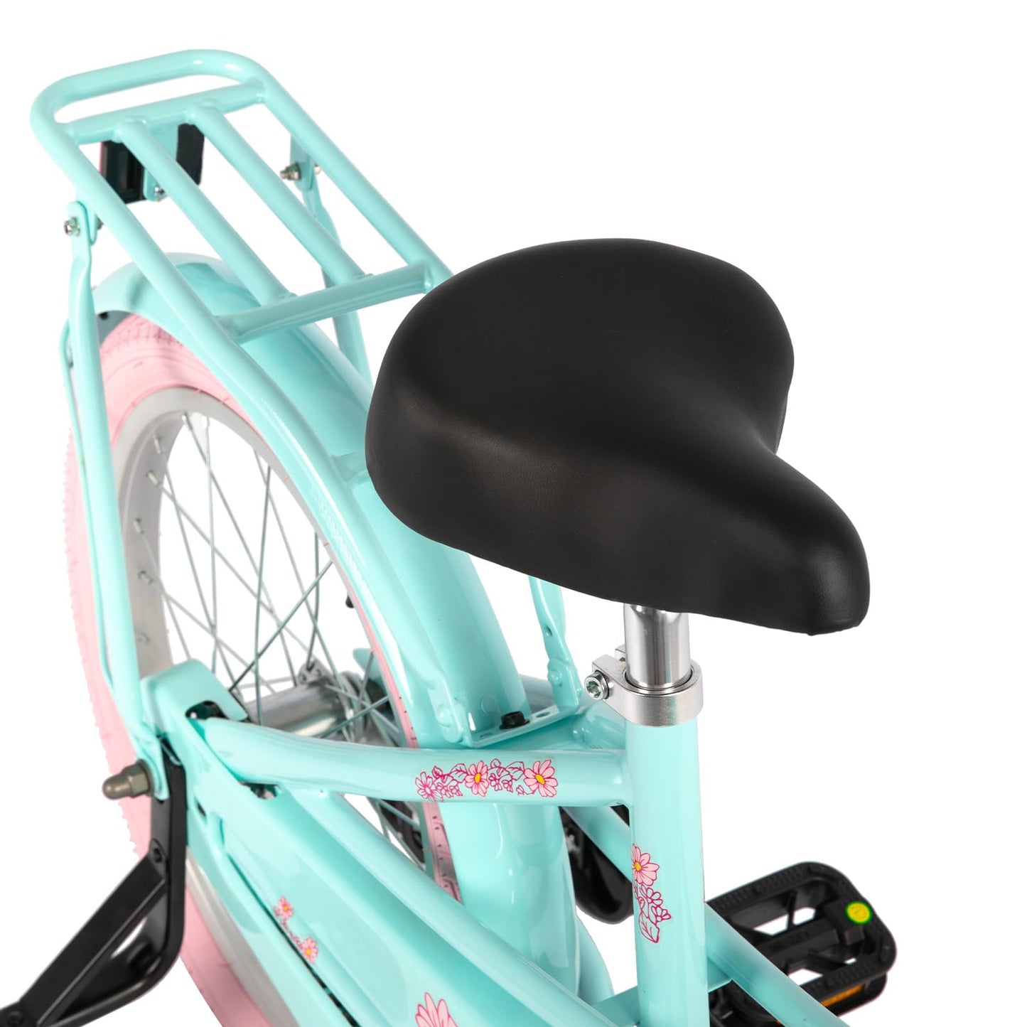JOYSTAR 20 Inch Kids Bike Lola Girls Bike for 7-10 Years Princess Children Bicycle with Kickstand Kids' Bicycles Mint Green