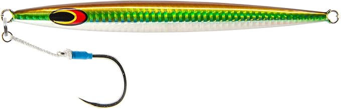 Nomad Design Deep Water Fishing - Erratic Action Trigger for Predators, Fast Sinking & BKK Jig Assist Hooks The Streaker