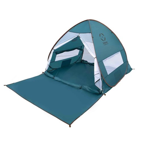 S'more Colline Blue 2 Person Pop Up Tent, Instant Setup, UV Protection, Water-Resistant, Perfect for Beach, Picnic, Camping & Hiking