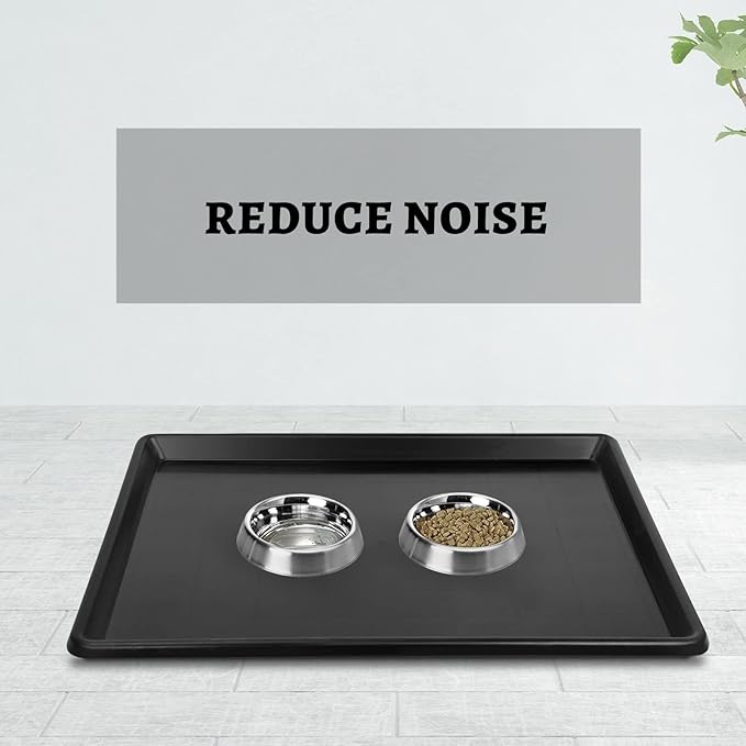 1pcs 29.1"x19.5" Replacement for Dog Crate Plastic Cage Bottom Pan Multi-Purpose Boot Mat Shoe Tray Indoor Outdoor Waterproof, Dog and Cat Rabbit Food Bowls Floor Liners