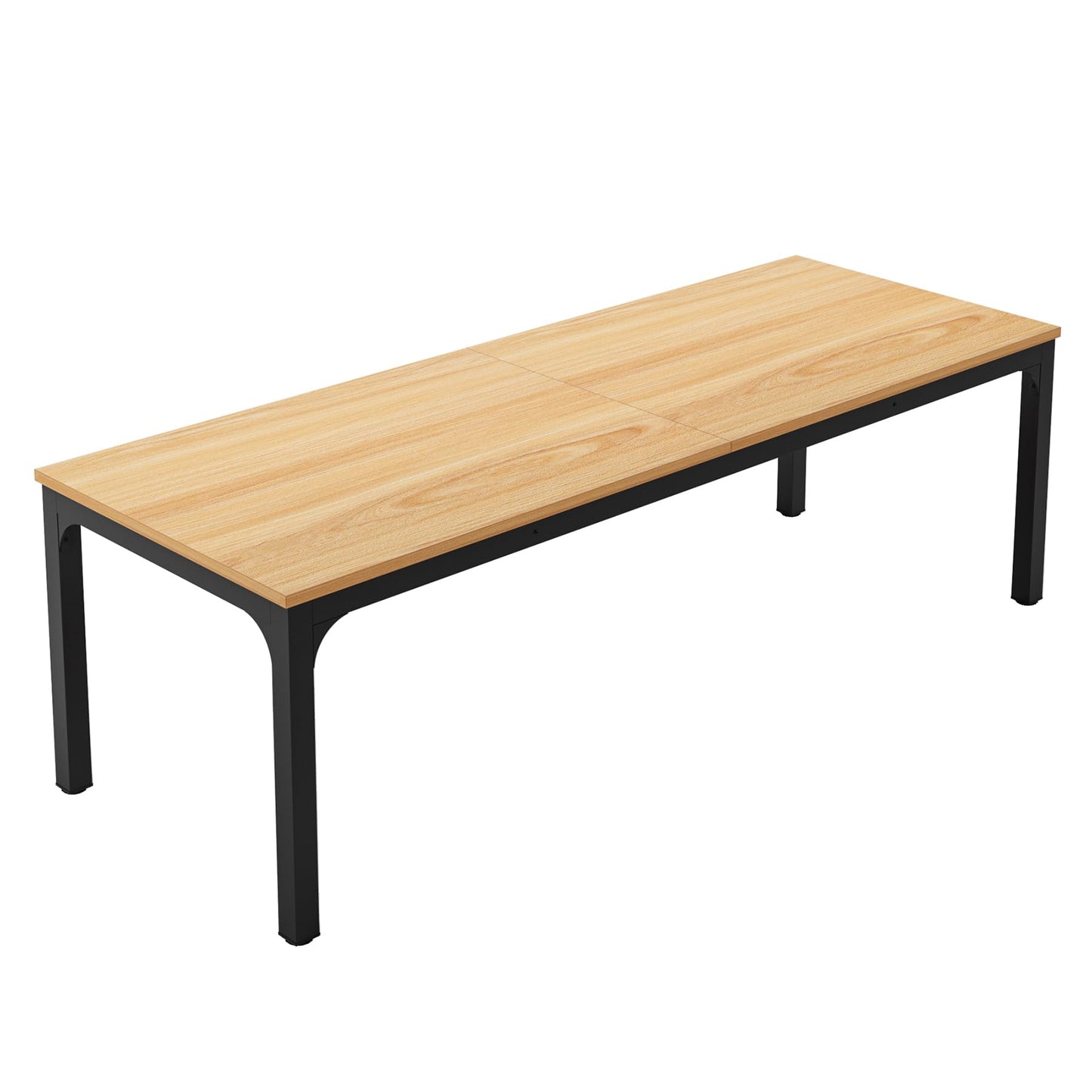LITTLE TREE 78.7 Inches Extra Long Two Person Office Desk,Double Workstation for Home Office