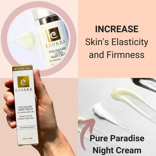 Organic Ultra Face Moisturizer, Natural Facial Cleanser and Retinol Night Cream