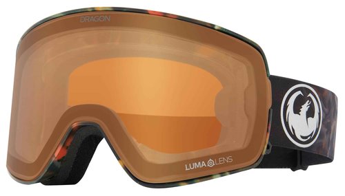 Dragon Unisex NFX2 Snow Sport Goggle - Fire Leaf Frame | Lumalens Dark Smoke Lens