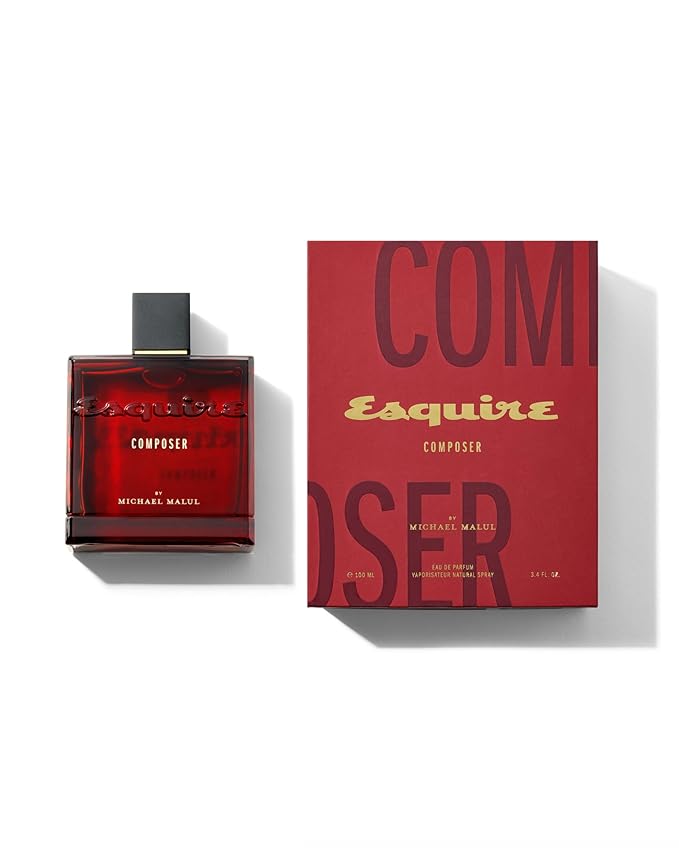 Michael Malul Composer Esquire Fragrance Eau de Parfum for Men - 100ml | 3.4oz