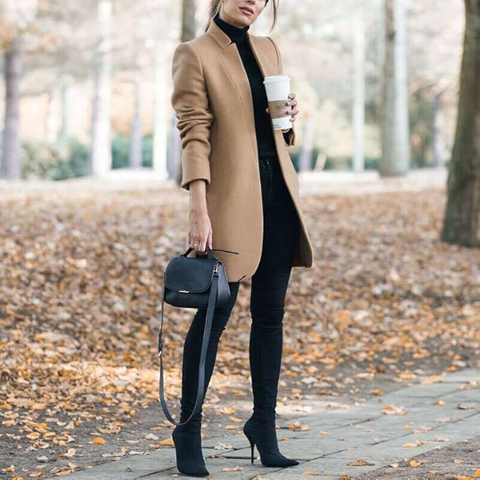 Blazers for Women Business Casual Long Sleeve Dressy Jackets Work Office