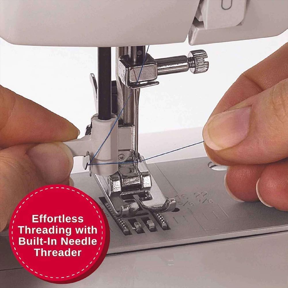 SINGER® 6380M Heavy Duty Sewing Machine with Extension Table for Larger Projects, Packed with Specialty Accessories + SINGER | Bobbin Winder for Sewing Machines - for Class 15 and 15J Bobbins