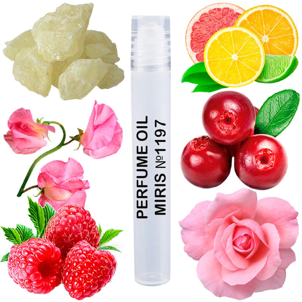 MIRIS No. 1197, Inspired by Blossom, Long-Lasting Perfume Oil for Women Roll-On, Rollerball 0.34 Fl Oz / 10 ml