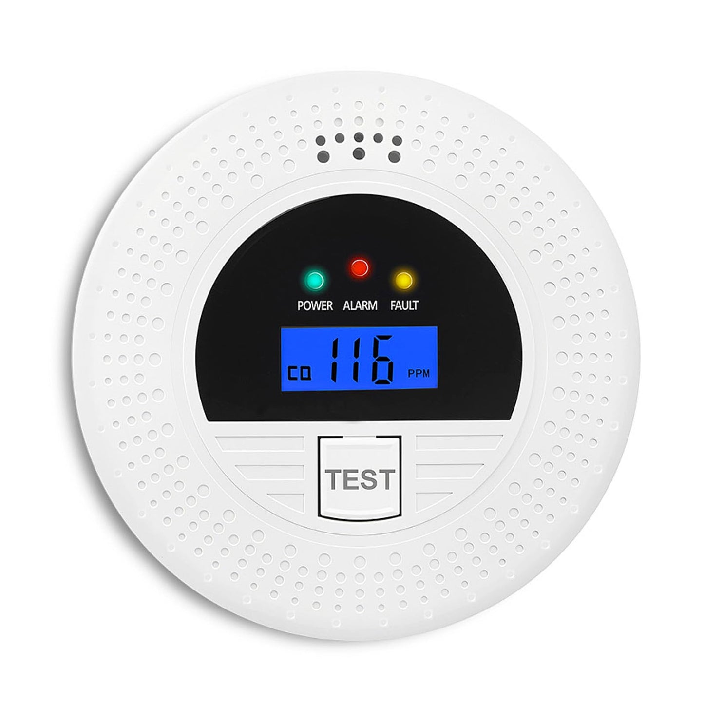 Smoke and Carbon Monoxide Detector, Fire Alarms Smoke Detectors with Battery Operated, Sound Warning