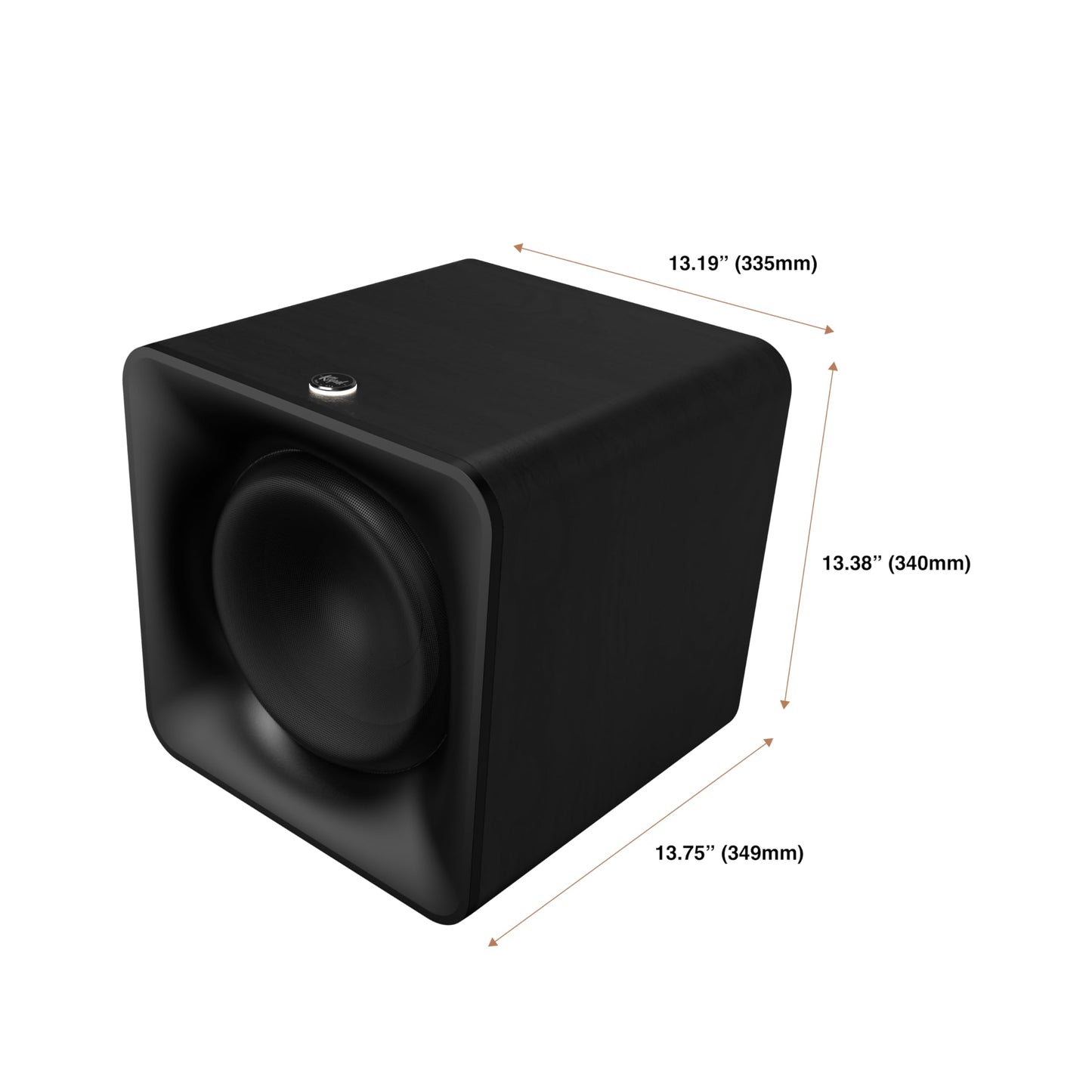 Klipsch Flexus SUB 100 10" Wireless Subwoofer - Black. for Use Only with Klipsch Flexus Sound Bars