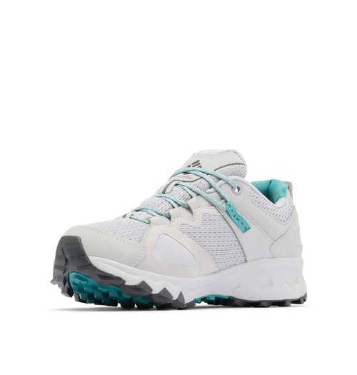 Columbia Womens Peakfreak Hera Outdry Waterproof Hiking Shoe, Cumulus Grey/Teal, 10