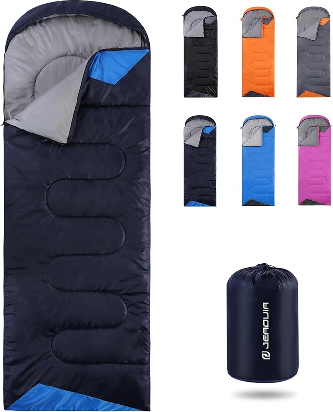 Sleeping Bags for Adults Cold Weather - 20 Degree Big&Tall Size Backpacking Lightweight Waterproof for Girls Boys Mens Tee...
