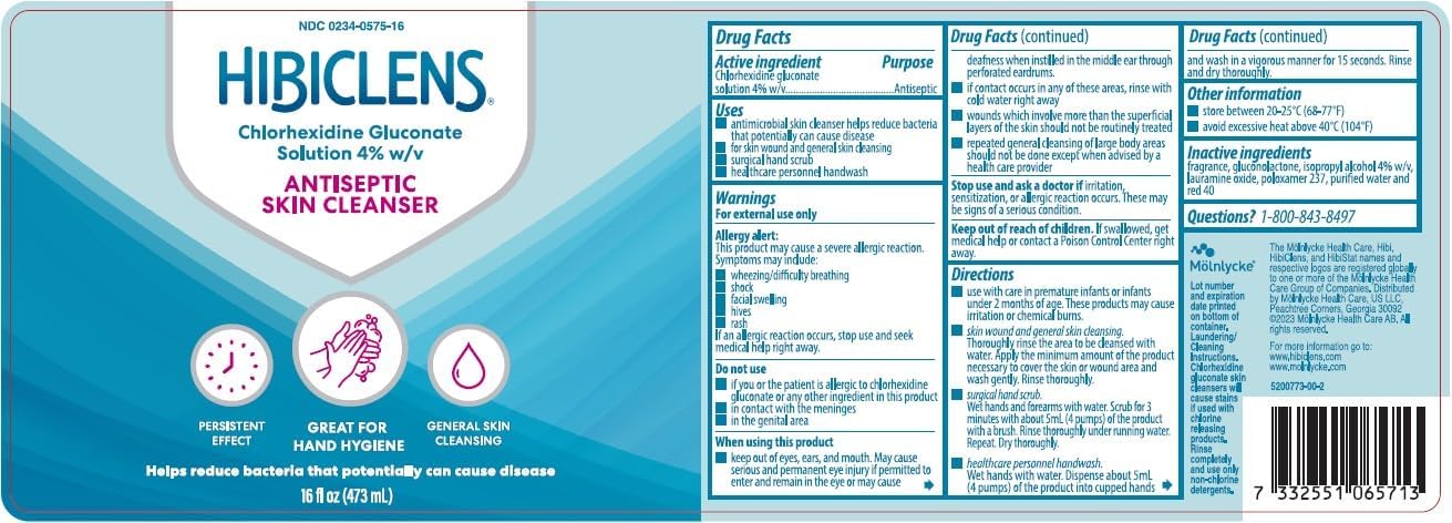 PT# 57508 Prep Solution Hibiclens 8oz Antimicrobial 4% CHG Bottle Ea by, Molnlycke Healthcare (Regent)