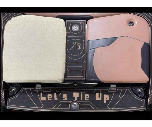 Let's Tie Up Boat Seat Cover | Size (Large) | 2 Count | Sunpad Fitted Seat Cover | Sand | Boat Seat Protection | Heat Dissipating