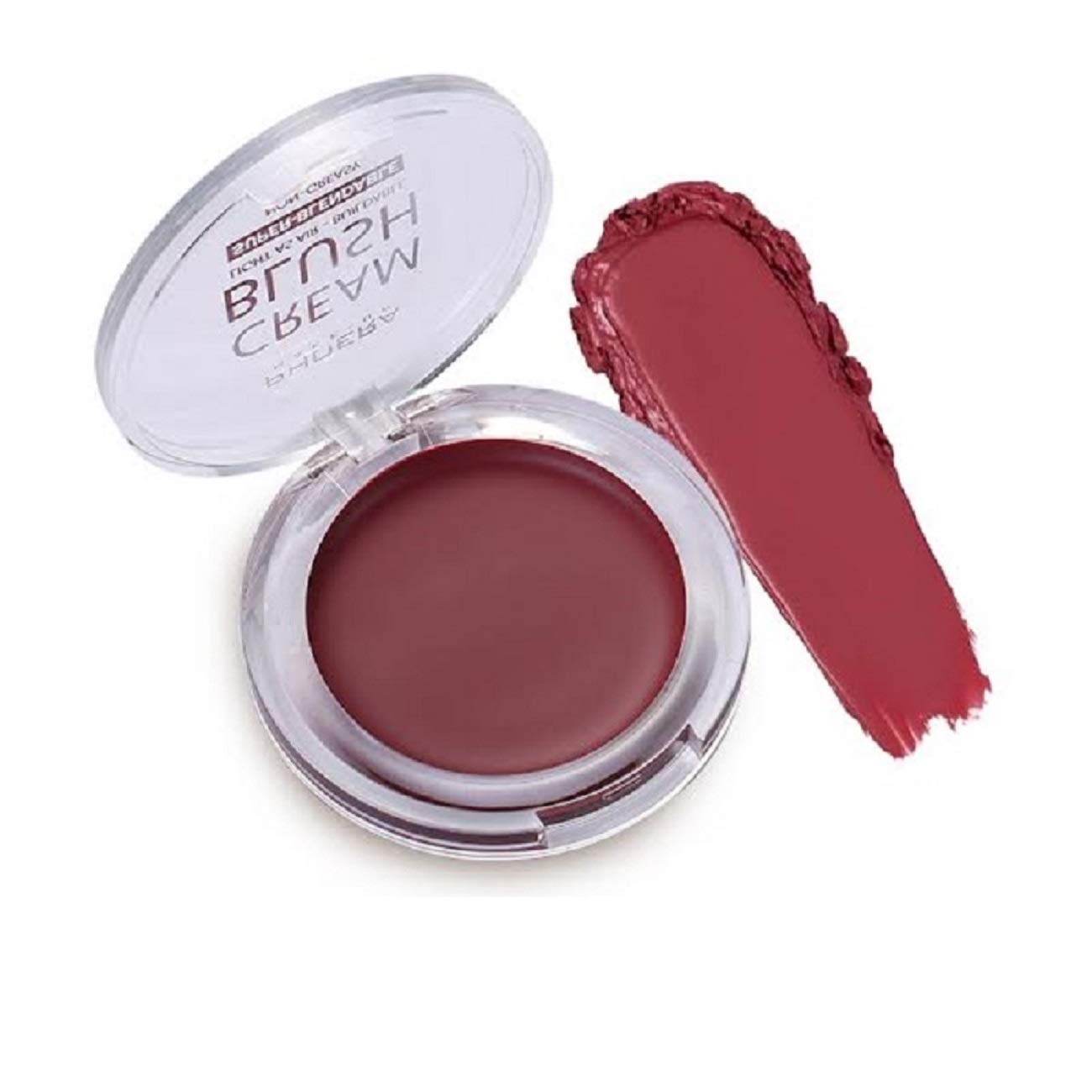PHOERA Makeup Face Cheek Blush Cream Matte Blusher Super blend-able Sweat-Resistant Pressed Foundation Non_Greasy Palette (107 G