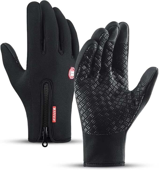 Thermal Winter Gloves with Touchscreen Compatibility – Insulated and Waterproof for Outdoor Sports