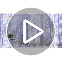 Dazzle Bright Curtain String Lights, 300 LED 9.8ft x 9.8ft 8 Lighting Modes Fairy Lights USB Powered, Waterproof Lights fo...
