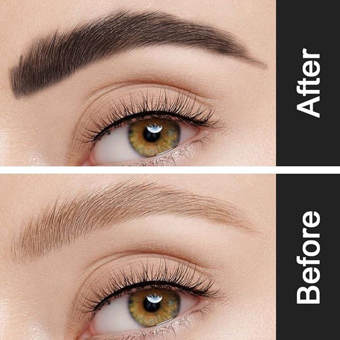 Kaely Eyebrow Gel Waterproof,Longwear Tinted Eye Brow Mascara,Eyebrow Color Makeup kit,maquillaje gel para cejas a prueba de agua,Long Lasting Eyebrows Vegan cosmetics,05 Brunette