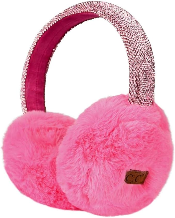 C.C Soft Winter Warm Adjustable Headband Ear Warmer Earmuffs