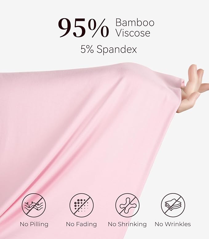 NACHILA Pajamas for Women-Viscose from Bamboo, Ribbed Racerback Tank Top Sexy Split Shorts Pajama Sets Cooling Sleep Cami Pjs