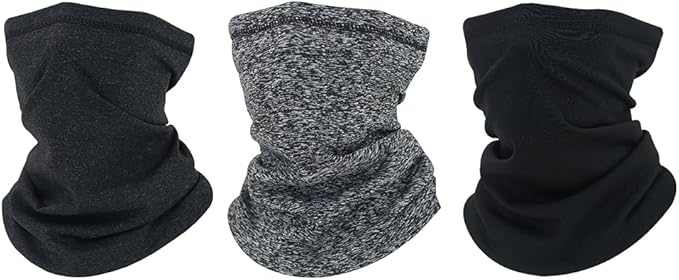 Unisex Winter Fleece Face Mask - Windproof Thermal for Skiing, Cycling, Running & Outdoor Sports
