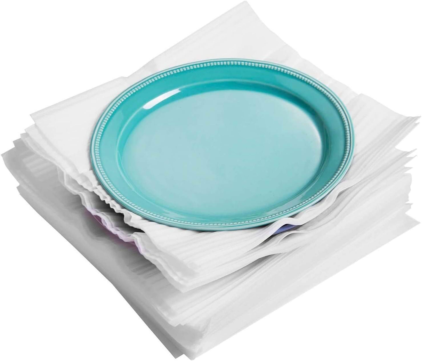 100 Cushion Foam Pouches & Sheets, Moving Foam Wrap Pouches, Protect mug, Cup, Glasses, China, and Dishes, Packing supplies, Packing Cushioning Supplies for Moving