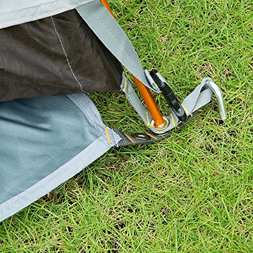 Bessport Tent Footprint for 1-2-3-4 Person Tent Waterproof Camping Tarp with Drawstring Carrying Bag for Picnic, Hiking an...