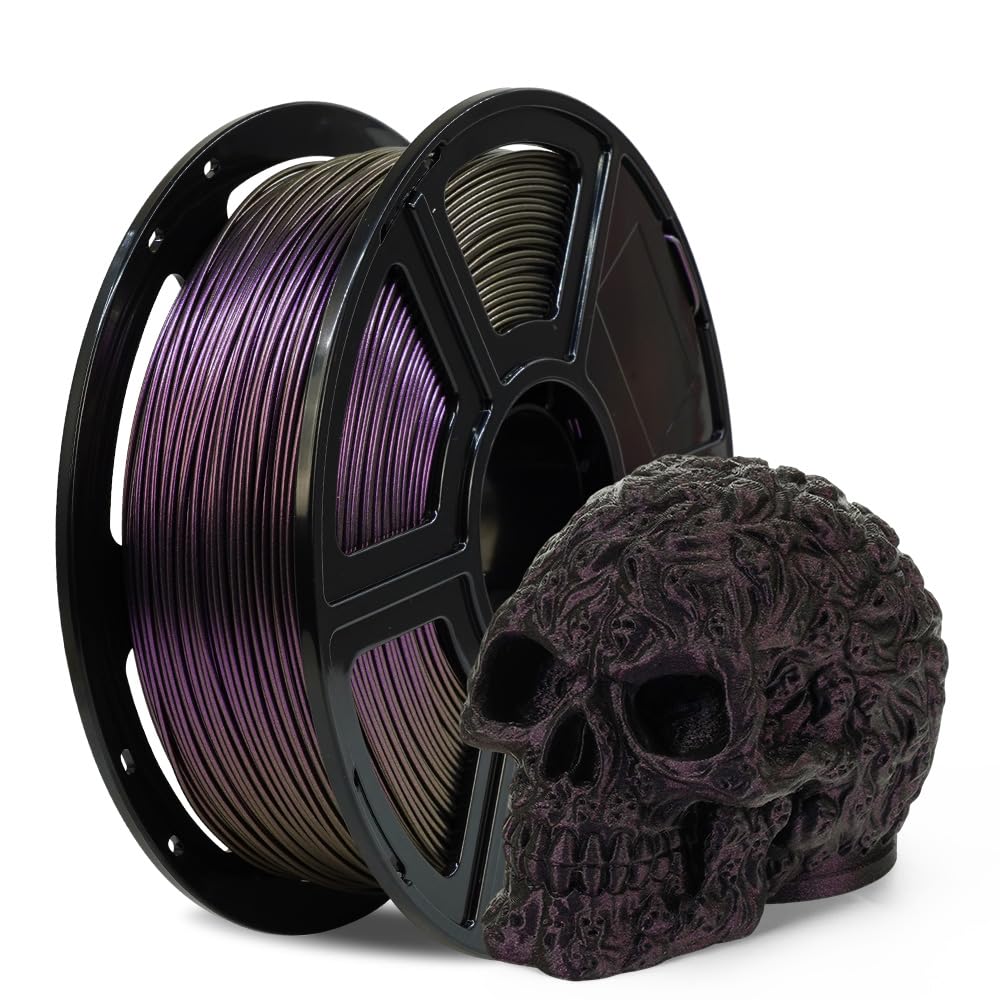 FLASHFORGE Chameleon Rapid PLA Filament 1.75mm Abyssal Purple, PLA Color Shift High Flow Speedy 3D Printer Filament, Max 500mm/s