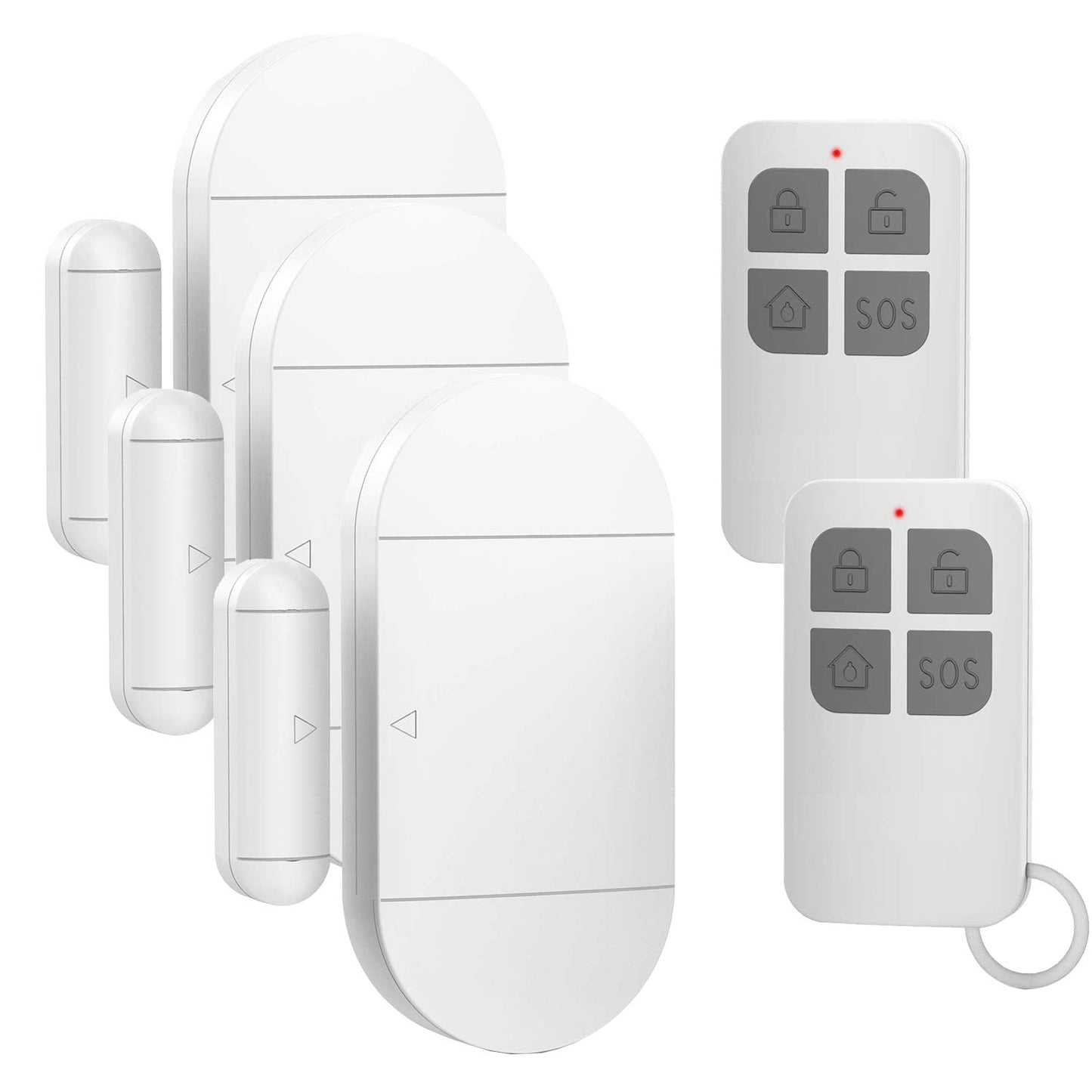 Door Window Alarm When Opened For Home Kids Safety With Remote, Door Entry Magnetic Sensor Alarm For Store/Garage,130Db Loud Ala