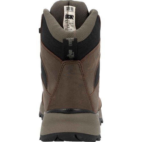 ROCKY Trophy Series Waterproof Outdoor Boot, Brown, Size 8.5(W)