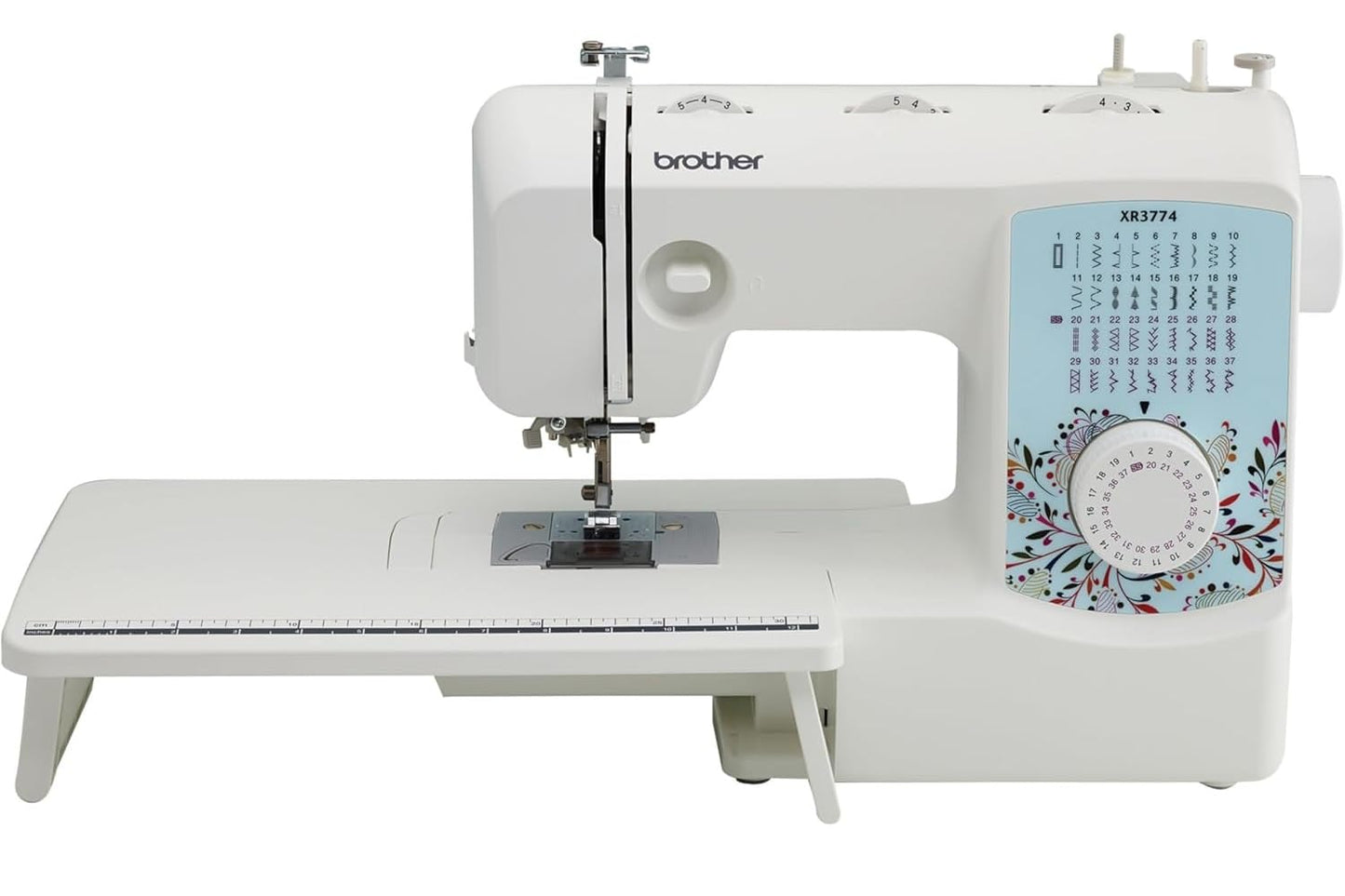 Brother Sewing and Quilting Machine, XR3774, 37 Built-in Stitches, Wide Table, 8 Included Sewing Feet