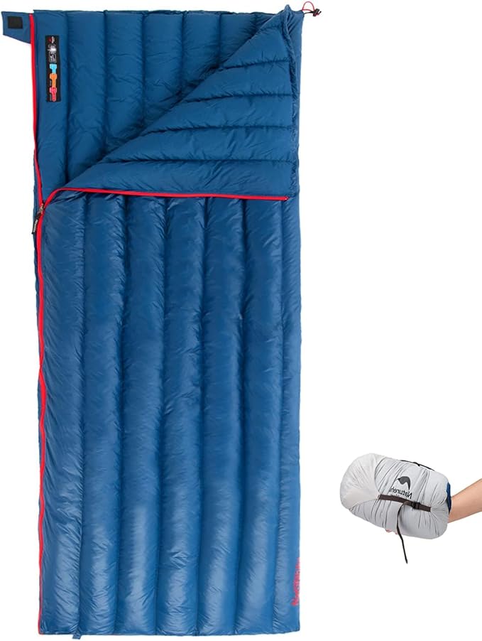 Naturehike Down Sleeping Bag 650 Fill Power Lightweight Compact for Backpacking Camping Hiking Traveling with Compression ...
