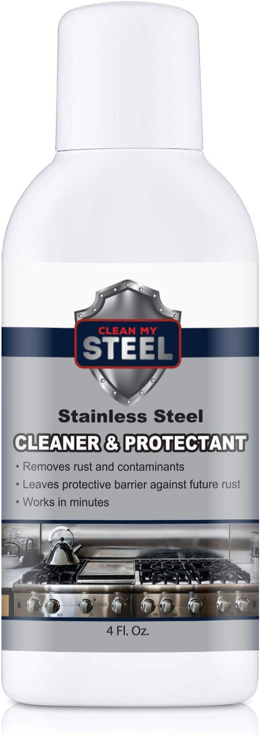 CLEAN MY STEEL Stainless Steel Cleaner and Protector 4oz