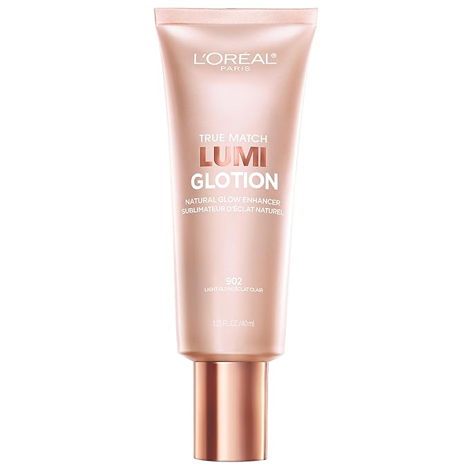 L'Oreal Paris Makeup True Match Lumi Glotion, Natural Glow Enhancer, Illuminator Highlighter, Bronzing Drops For a Sun-Kis...