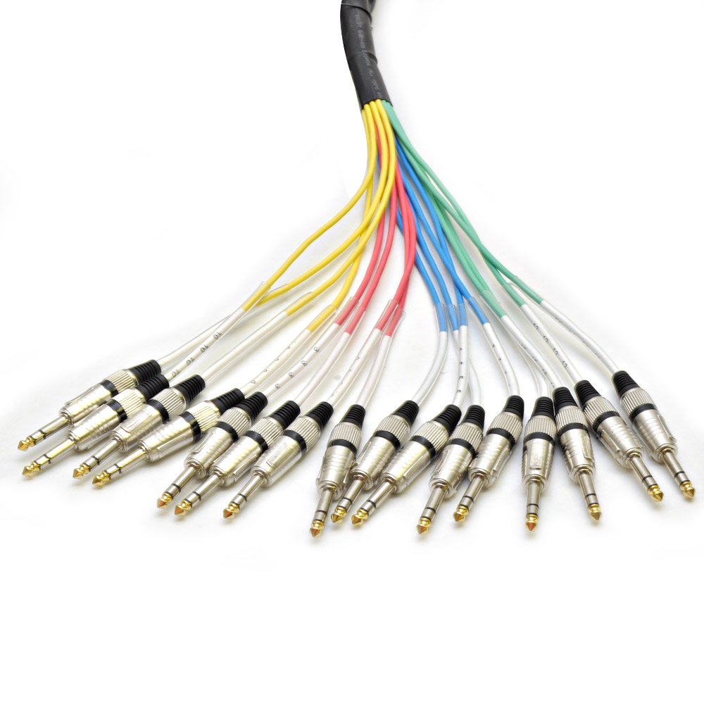 Seismic Audio - Saxt-16X10F - 16 Channel 10 Xlr Female To 1/4 Trs Snake Cable