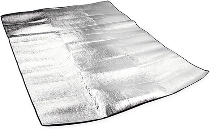 Wind Tour Outdoor Double-Sided Moisture-Proof Aluminum Foil Foam Pad Waterproof and Insulating Foil Mat Picnic Mat Camping...