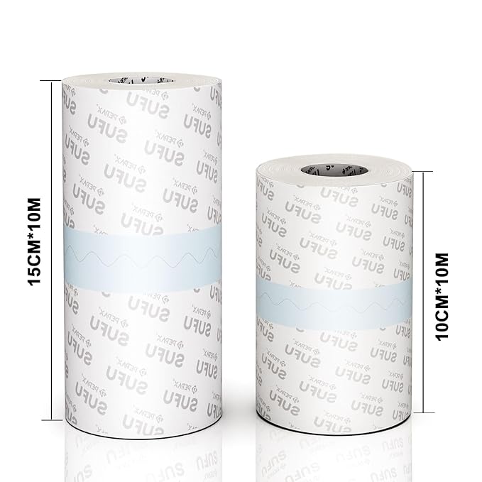PEPAX SUFU Tattoo Aftercare Bandage - 4"x 10 Yard Second Skin Tattoo Cover Up Patch Waterproof Tattoo Bandage Breathable Tattoo Cover Up Tape Transparent Tattoo Wrap for Healing Tattoo Protection Film