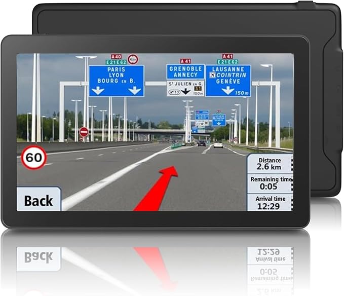 GPS Navigator for Car Truck RV- Navigation System 9 Inchs Touchscreen Navigator with 2025 US/CA/MX Maps, Free Lifetime Upd...